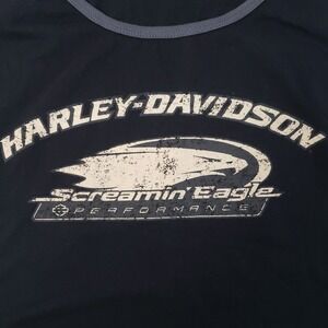 Harley Davidson Screamin Eagle Performance Tank Top Size Medium Black